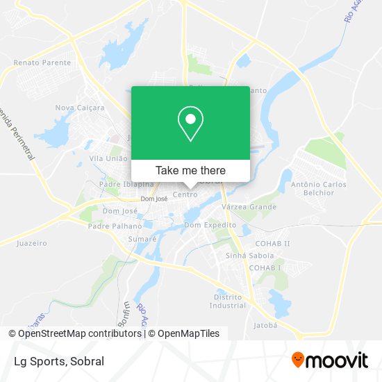 Lg Sports map