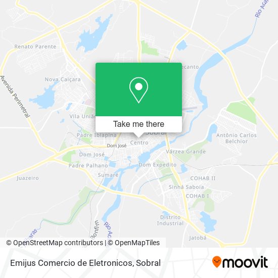 Emijus Comercio de Eletronicos map