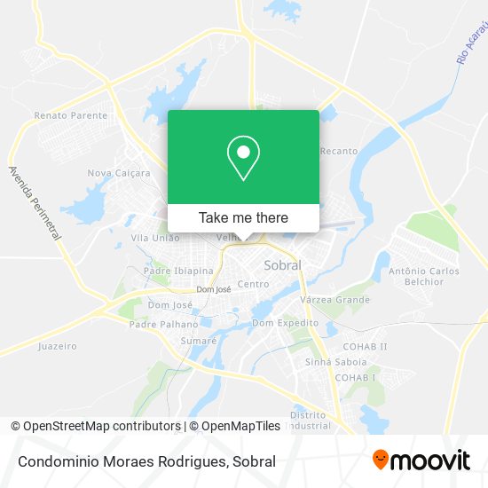 Condominio Moraes Rodrigues map