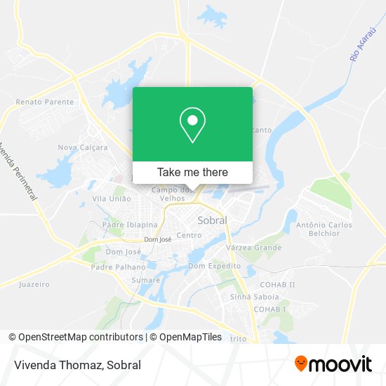 Mapa Vivenda Thomaz