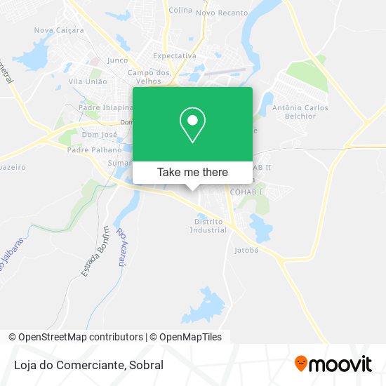 Loja do Comerciante map