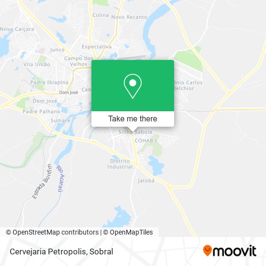 Cervejaria Petropolis map