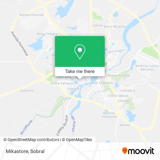 Mikastore map