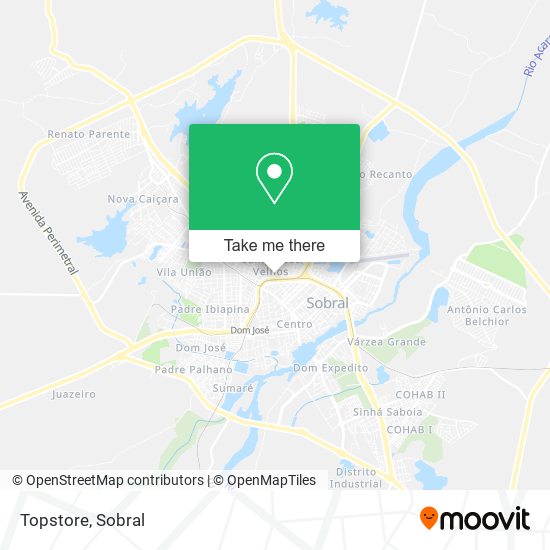 Topstore map