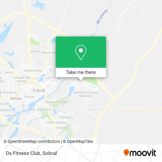 Ds Fitness Club map