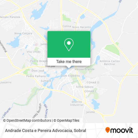 Andrade Costa e Pereira Advocacia map