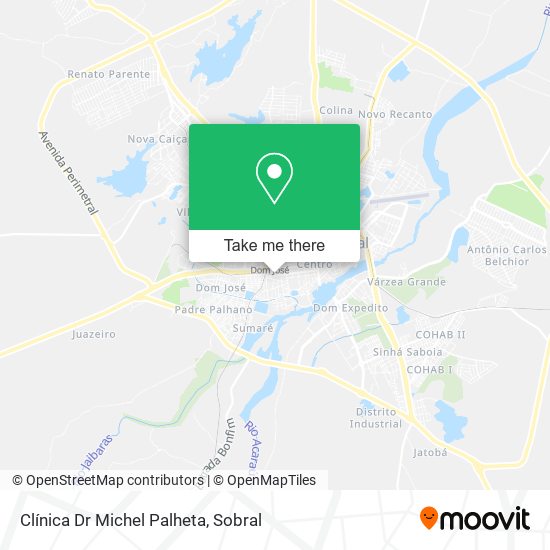 Clínica Dr Michel Palheta map