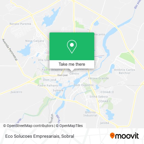 Eco Solucoes Empresariais map
