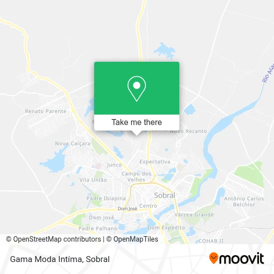 Gama Moda Intíma map