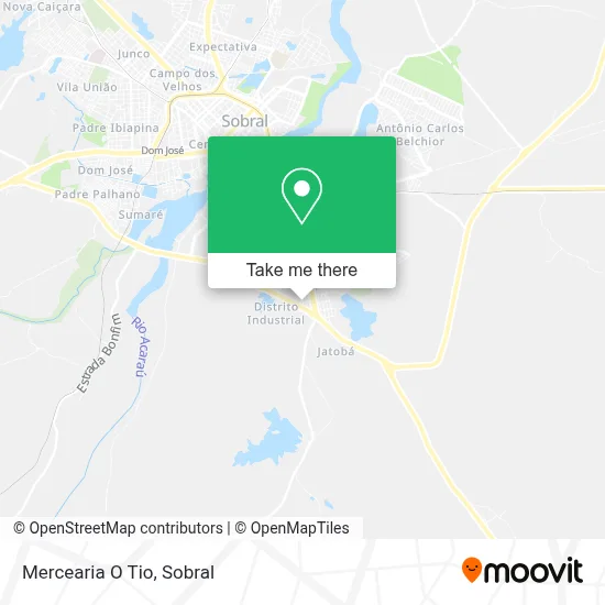 Mercearia O Tio map