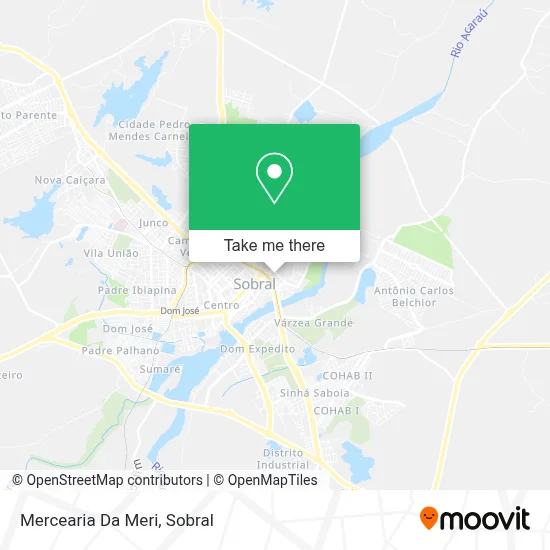 Mercearia Da Meri map