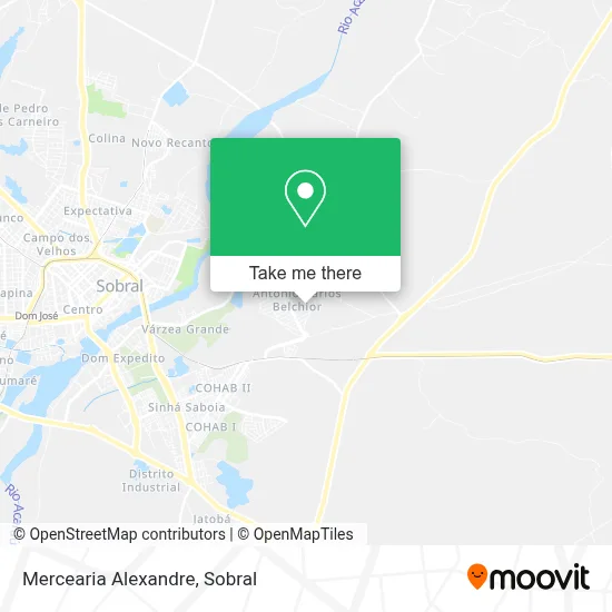 Mercearia Alexandre map