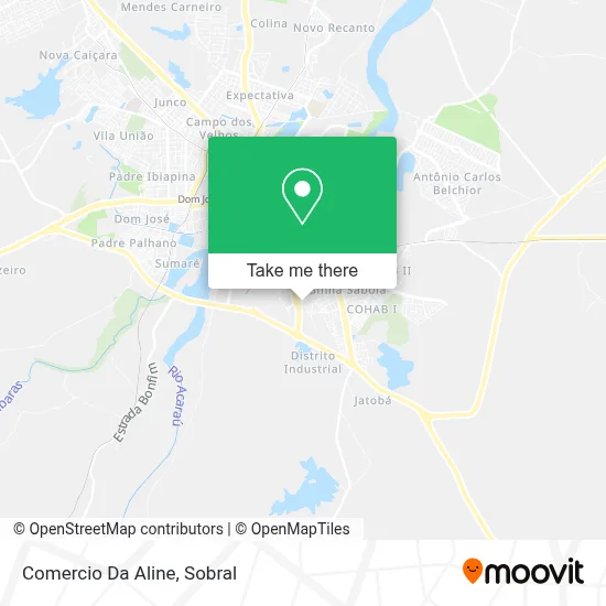 Comercio Da Aline map