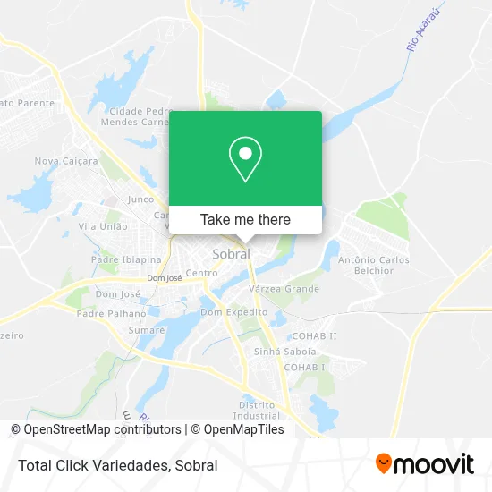 Total Click Variedades map