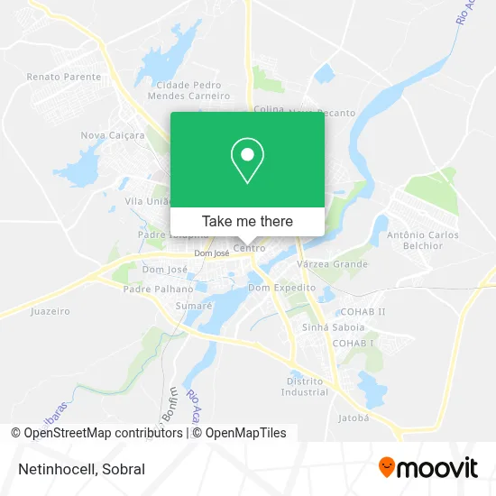 Netinhocell map