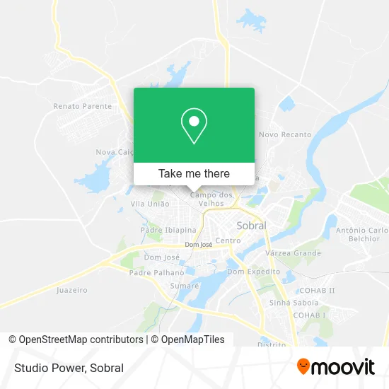 Studio Power map