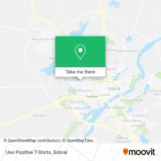 Use Positive T-Shirts map