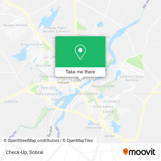 Check-Up map