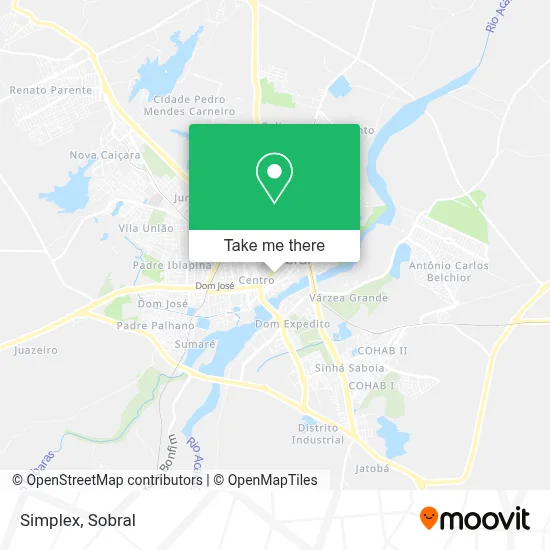 Simplex map