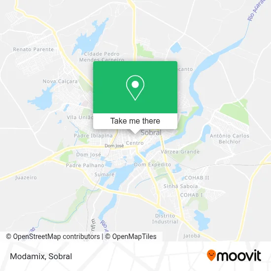 Modamix map