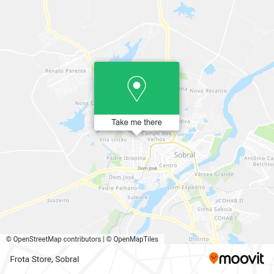 Frota Store map