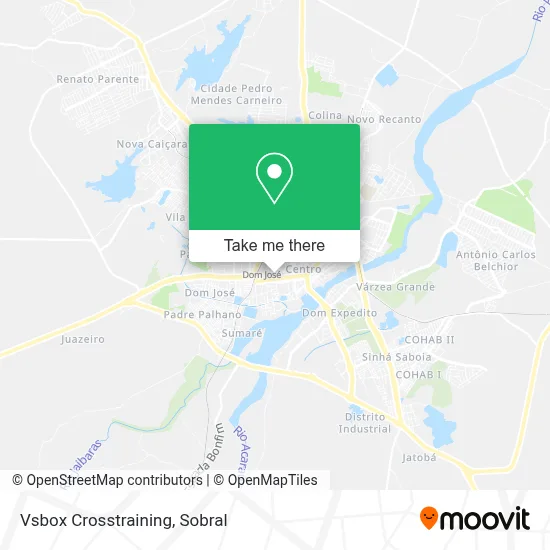 Vsbox Crosstraining map