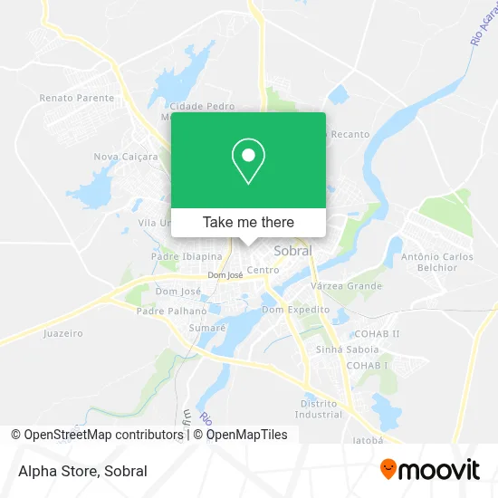 Alpha Store map