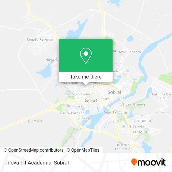 Inova Fit Academia map
