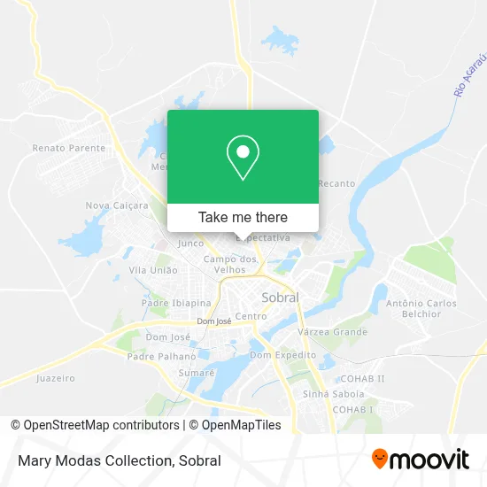 Mary Modas Collection map