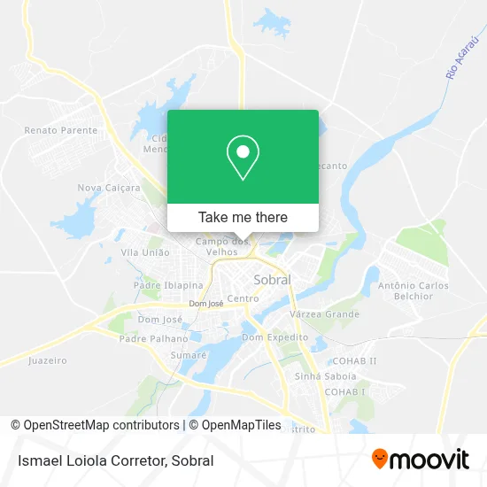 Ismael Loiola Corretor map