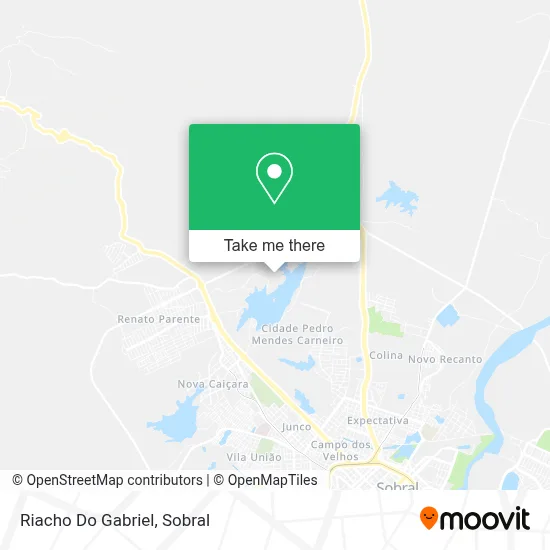 Riacho Do Gabriel map
