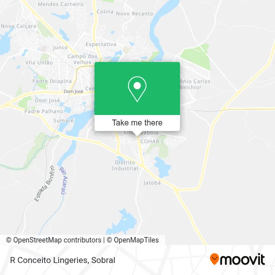 R Conceito Lingeries map
