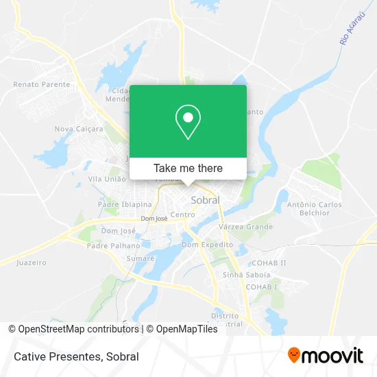 Cative Presentes map