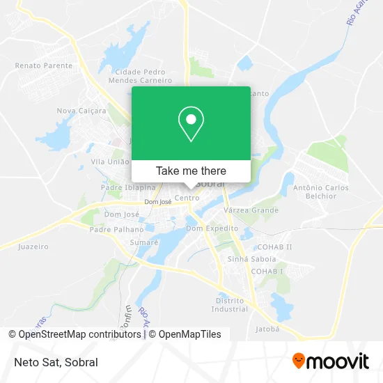 Neto Sat map