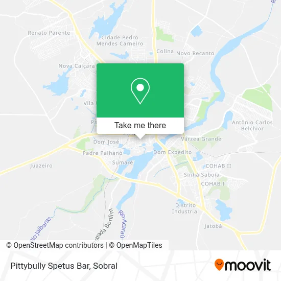 Pittybully Spetus Bar map