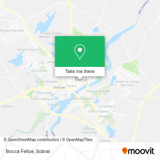Bocca Felice map