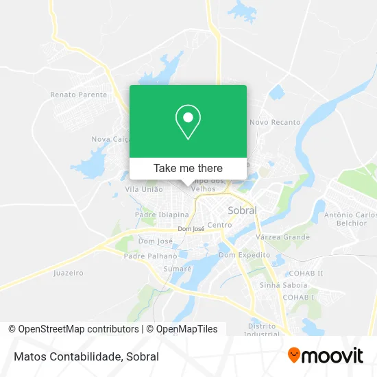 Matos Contabilidade map