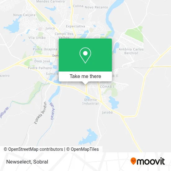 Newselect map