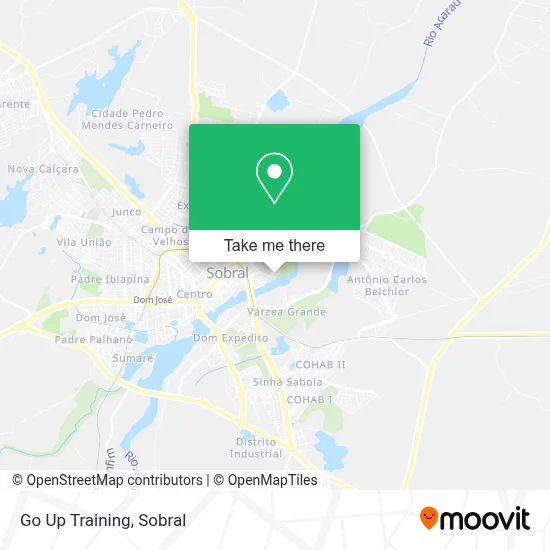 Go Up Training map