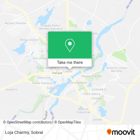 Loja Charmy map