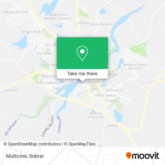 Multicine map