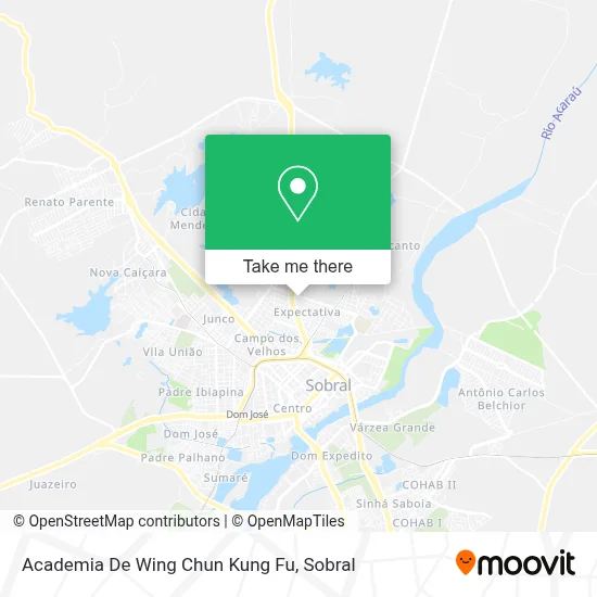Academia De Wing Chun Kung Fu map