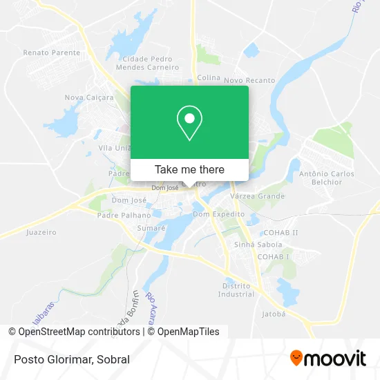Posto Glorimar map