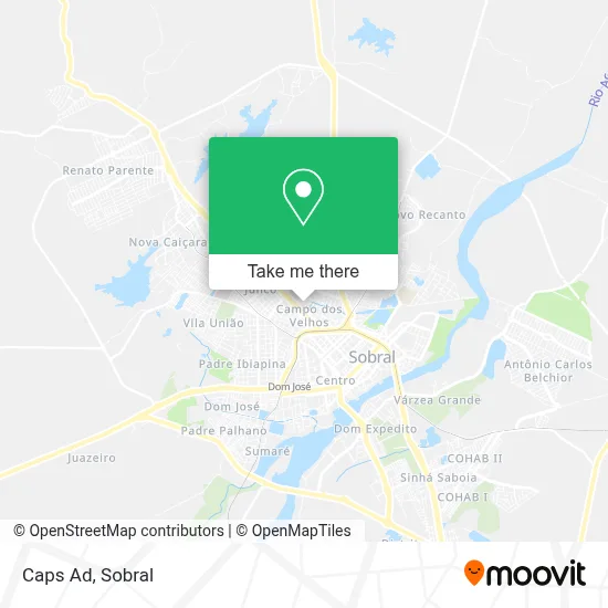 Caps Ad map