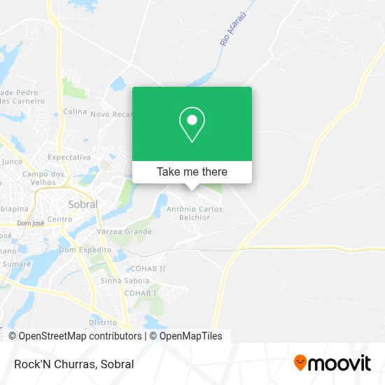 Rock'N Churras map