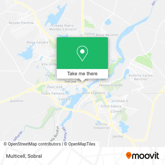 Multicell map