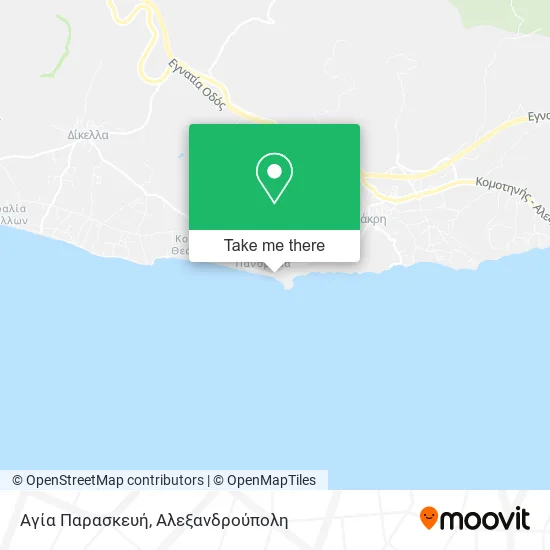 Αγία Παρασκευή map