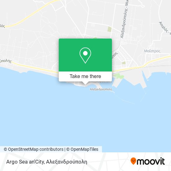 Argo Sea an'City map