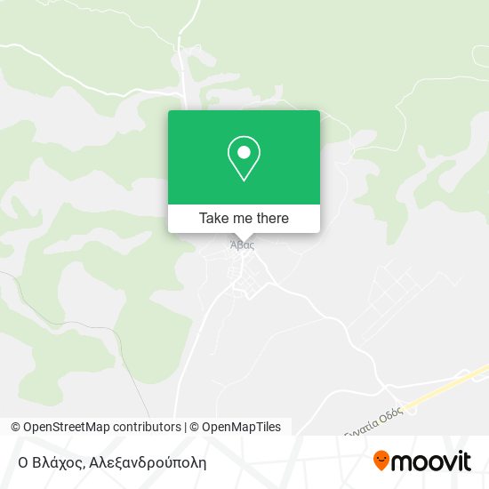 Ο Βλάχος map