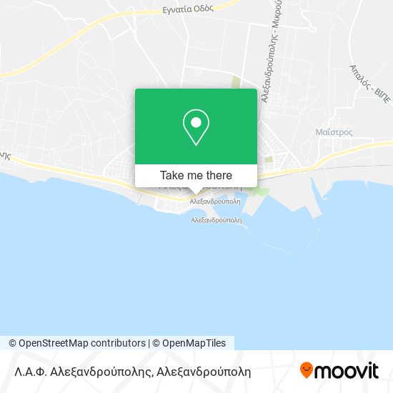 Λ.Α.Φ. Αλεξανδρούπολης map